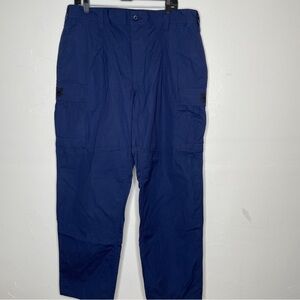 UNITED STATES COAST GUARD NAVY BLUE UNIFORM PANTS SZ 35x29